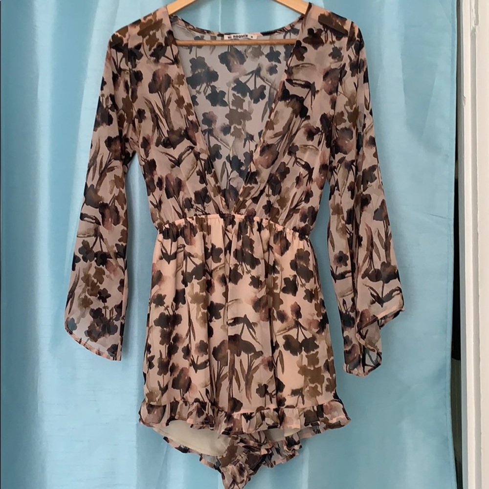 Floral romper